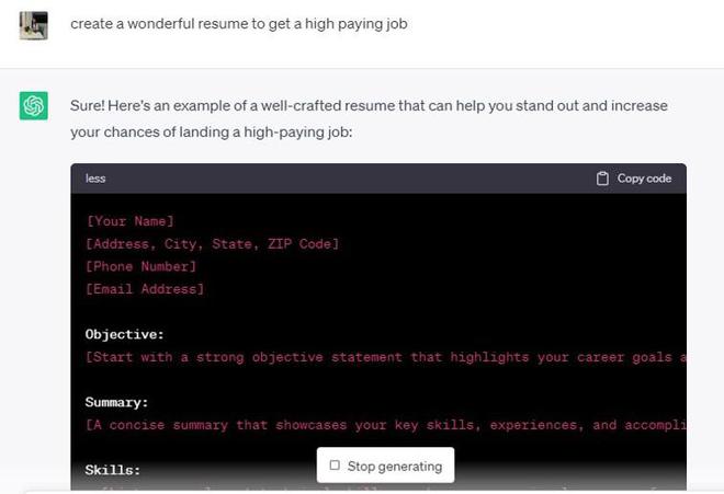 ChatGpt-for-resume