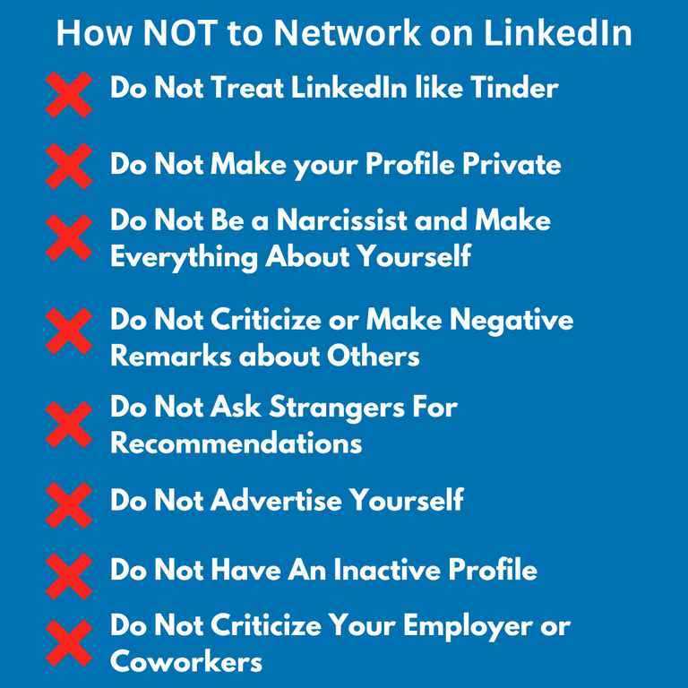 How NOT to Network on LinkedIn