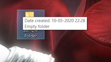 hiding a folder in windows using cmd -1