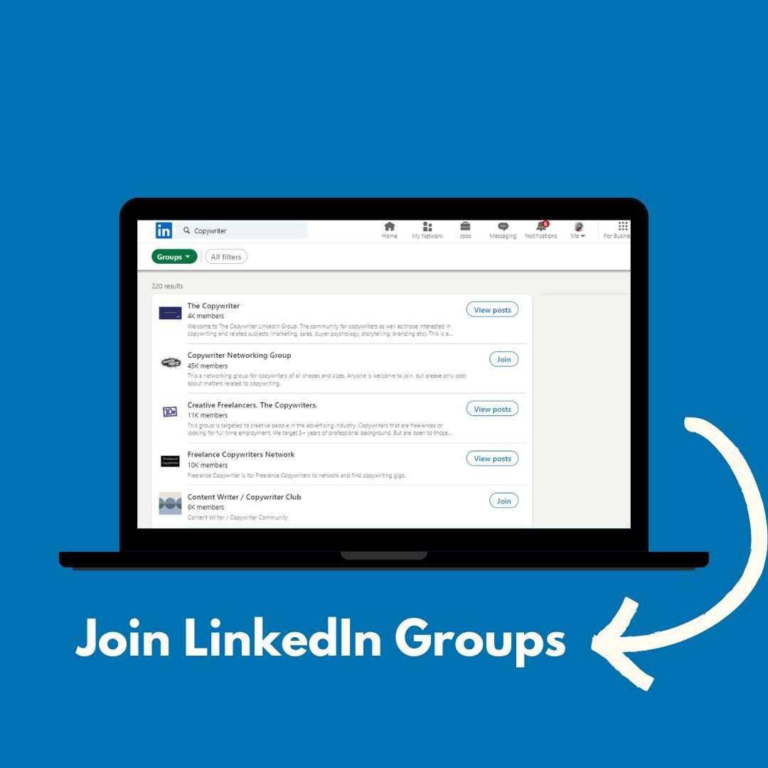 Join Linkedin Groups