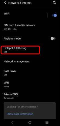 Turn Your Phone into WiFi Hotspot: Android.02