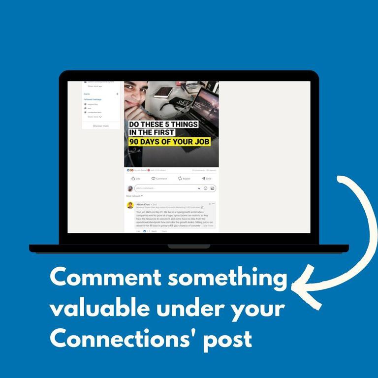 Do Comment on Your Network's Posts