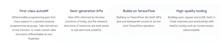 The Swift4Tensorflow Library