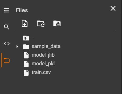 Save Machine Learning Model pickle 1