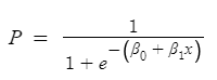 Logistic Regression formula