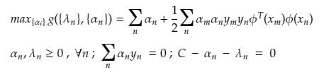 Mathematics SVM kernel properties