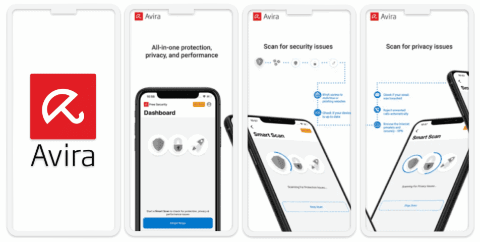 🥉3. Avira Security — Best Free iOS Security App