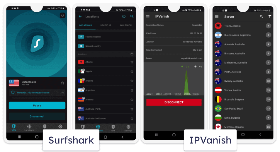 Apps &amp; Ease of Use — Both VPNs Are User-Friendly