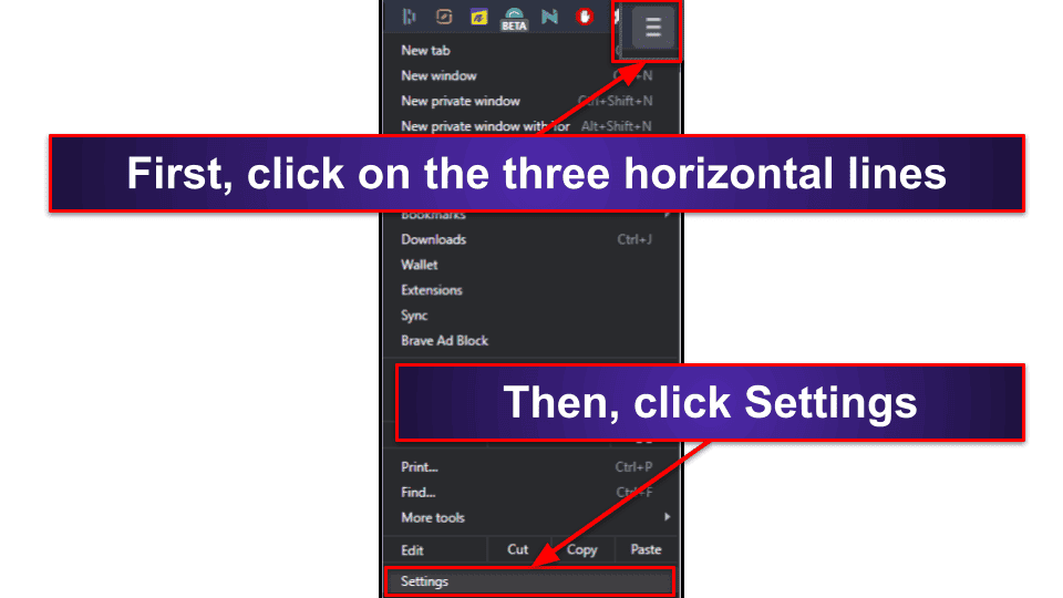 Preliminary Step: Remove the Malicious Extensions in Your Web Browser and Reset Your Search Engine to Its Default Settings