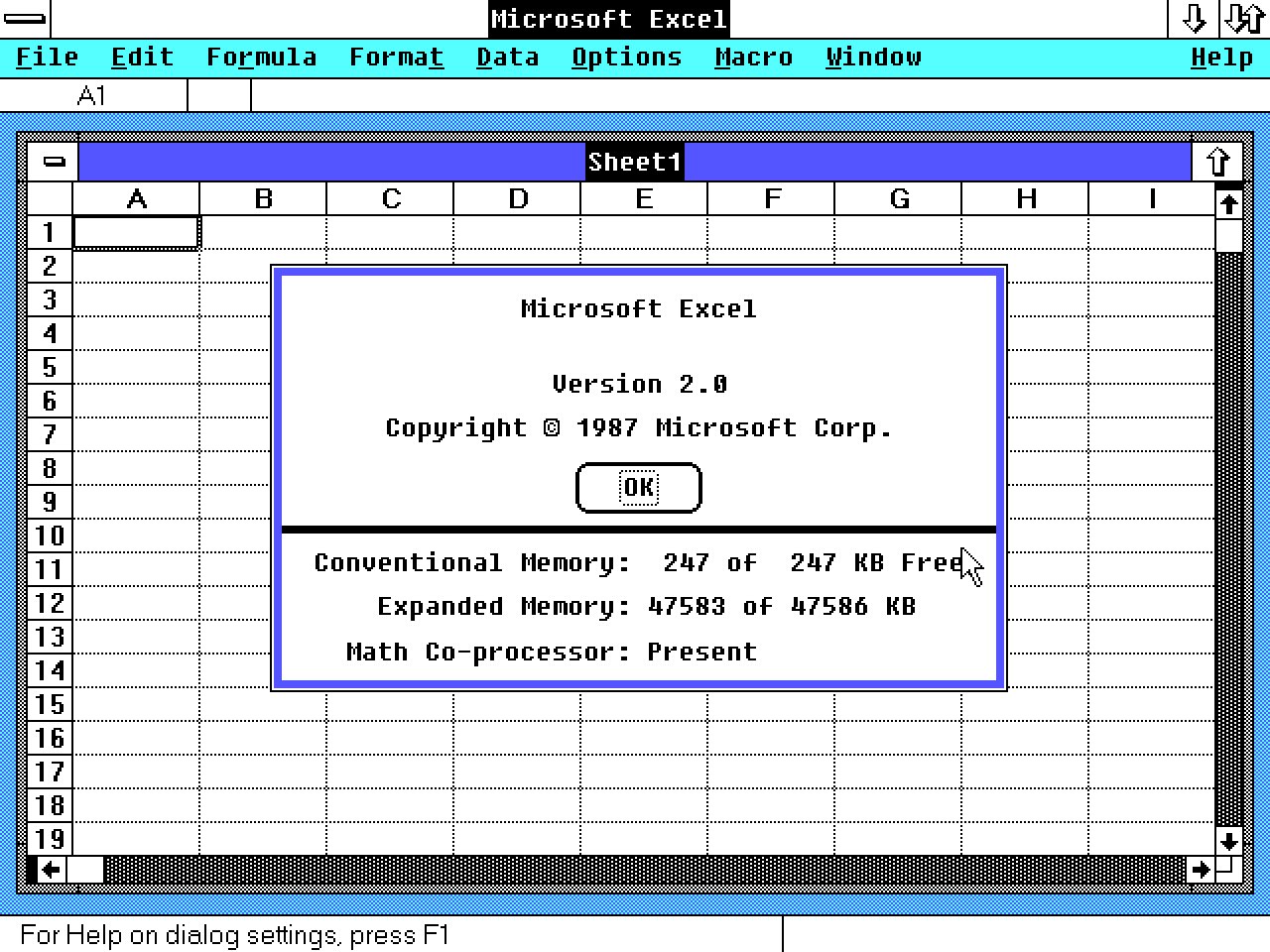 excel hacks tips tricks - old screen