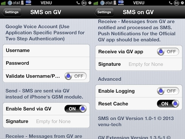 sms on gv1