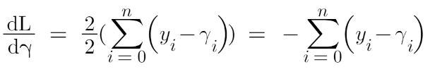 differentiate loss function