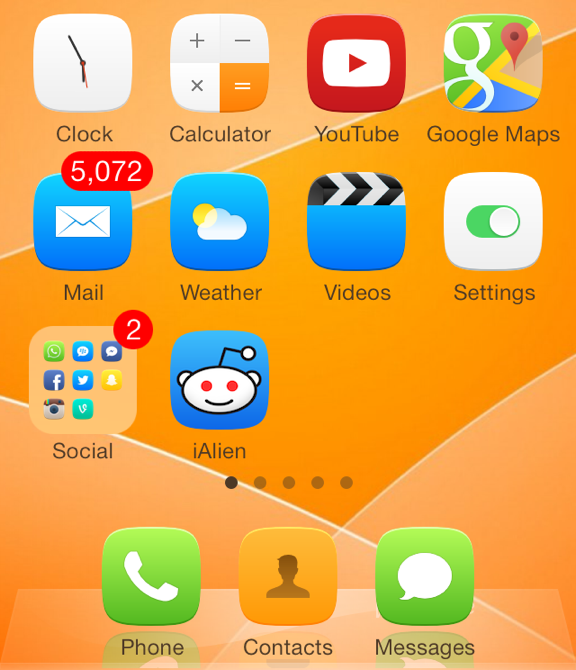 ClassicDock for iOS 7