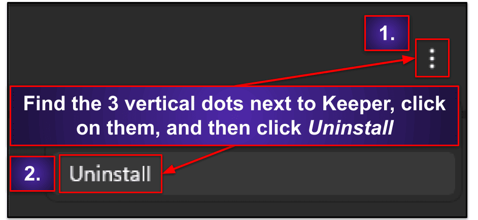How to Uninstall &amp; Fully Remove Keeper Files From Your Devices