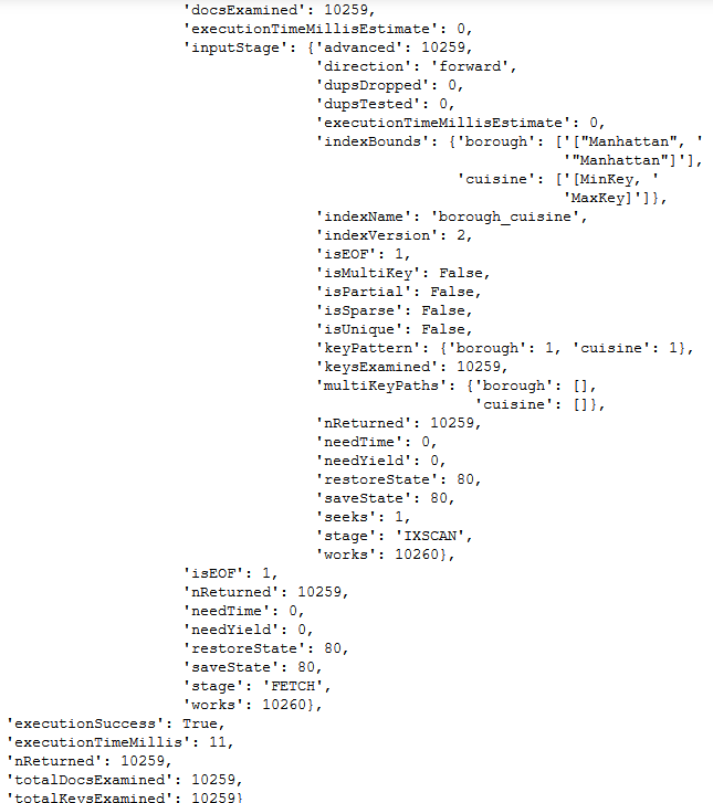 MongoDB Indexes 