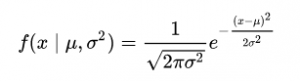 gaussian distribution