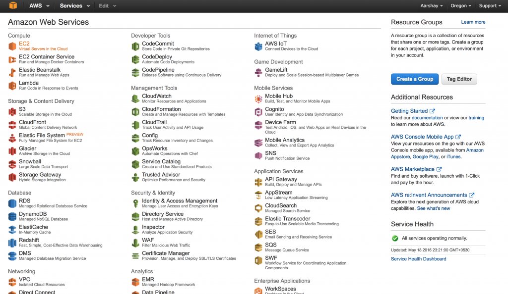 2. managemen console