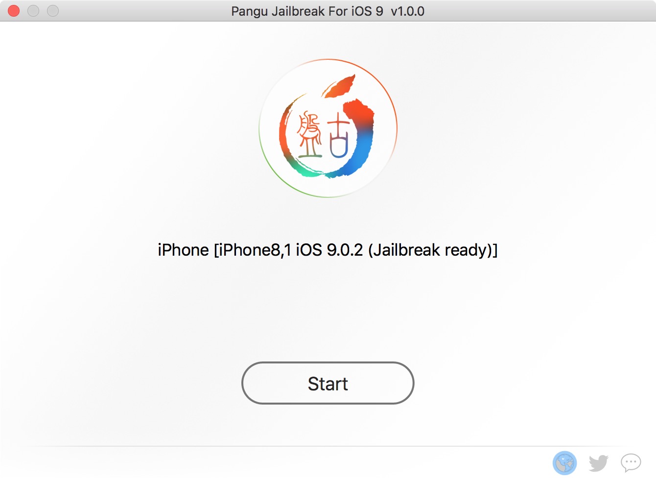 3 Start pangu jailbreak ios 9