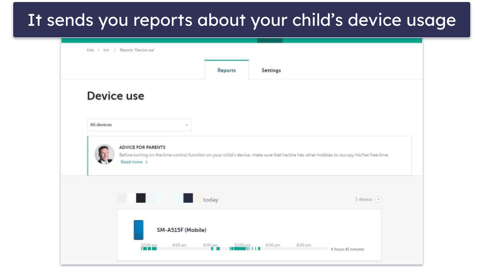 5. Kaspersky Safe Kids — Comprehensive Screen Time Control