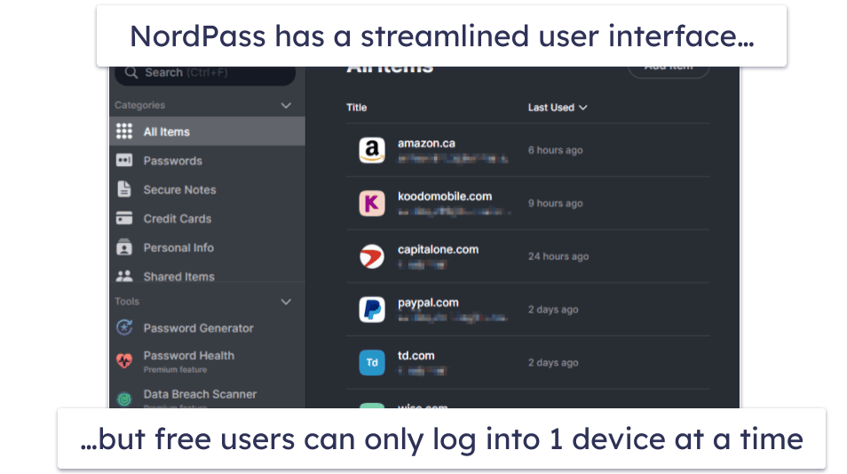 🥉3. NordPass — Very Intuitive Interface + Multi-Device Sync