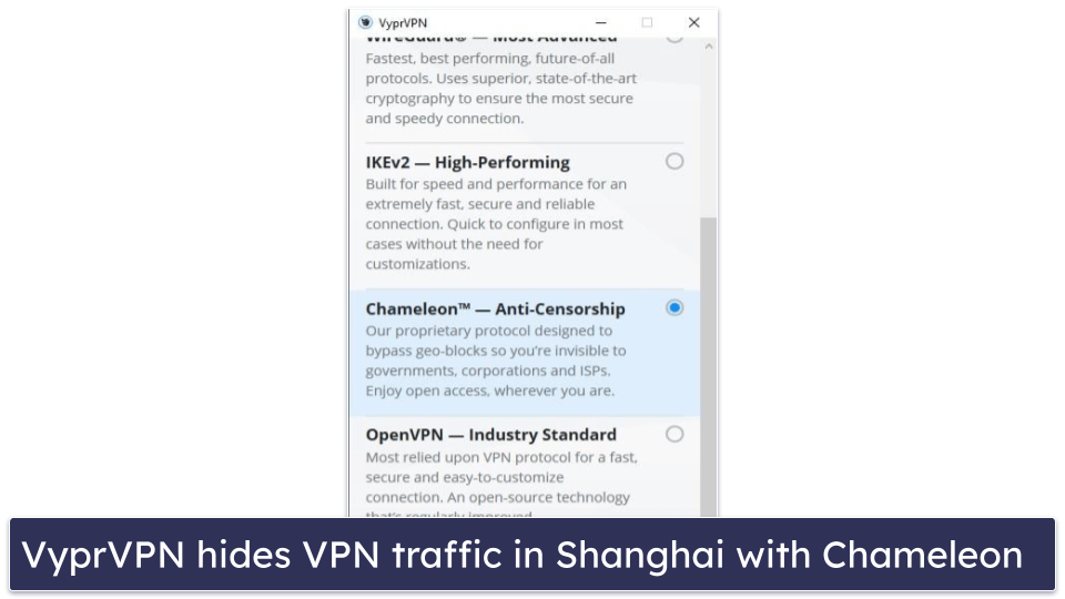 5. VyprVPN — Strong Security Features