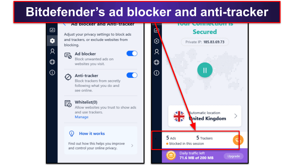 🥉 3. Bitdefender — Lightweight Antivirus With Great Adware Protection