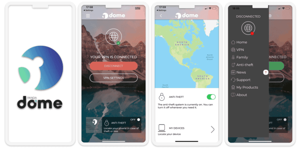 5. Panda Dome for iOS — Precise GPS Tracking &amp; Decent Anti-Theft Tools