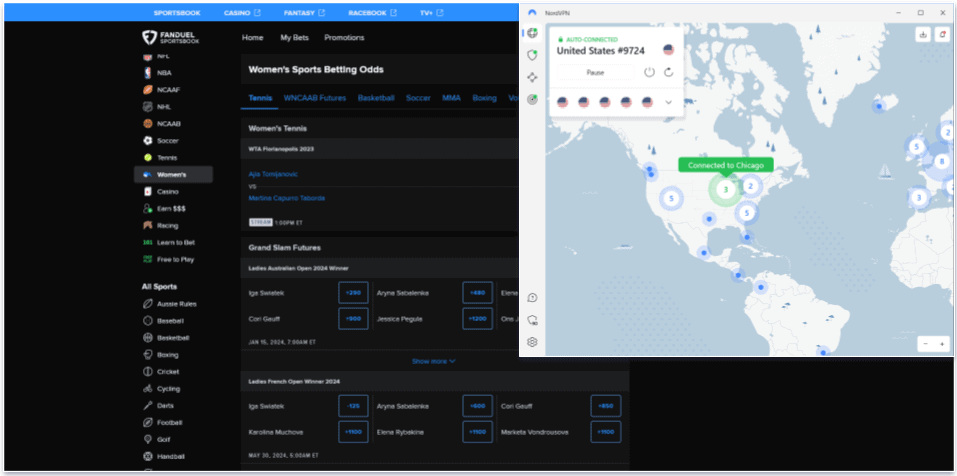 4. NordVPN — Fast &amp; Reliable VPN for Live Betting on FanDuel