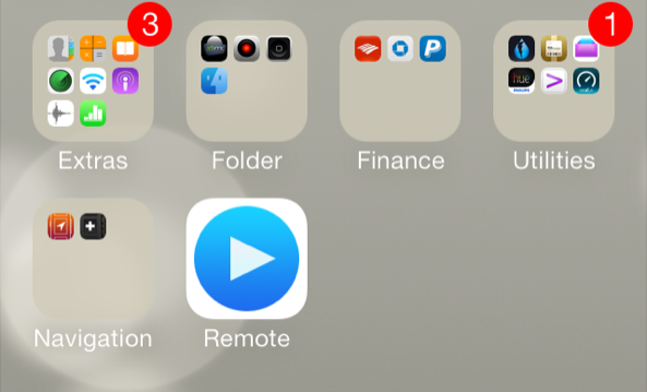 Resized ColorBadges Outside folders