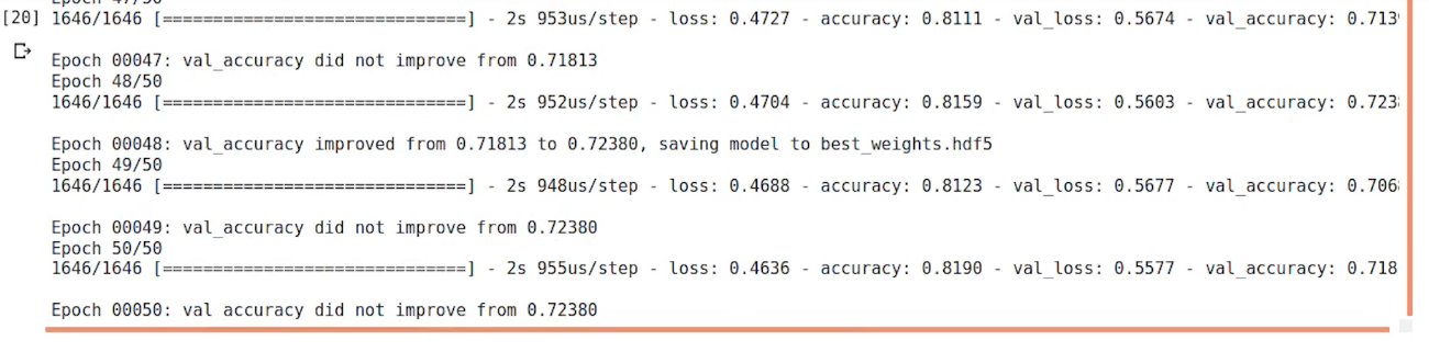 Setting up model checkpointing