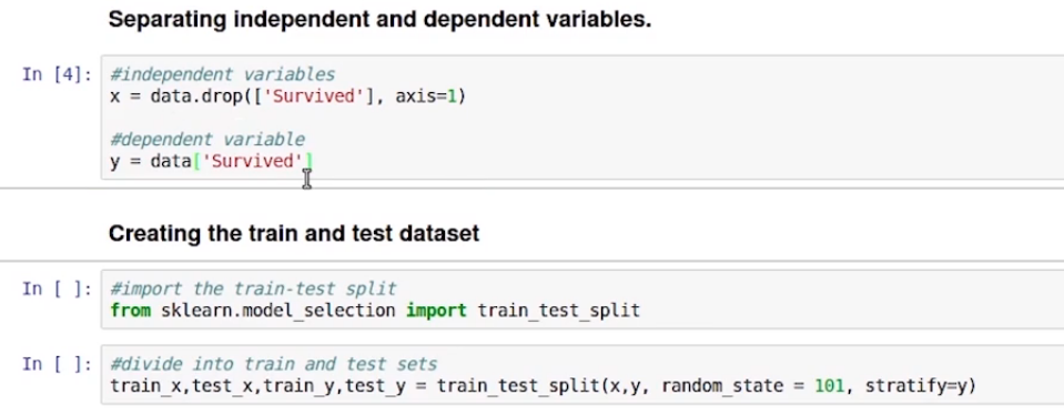 Seperate Independent variables