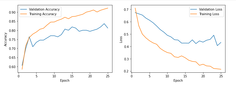 Keras_ImageDataGenerator model result