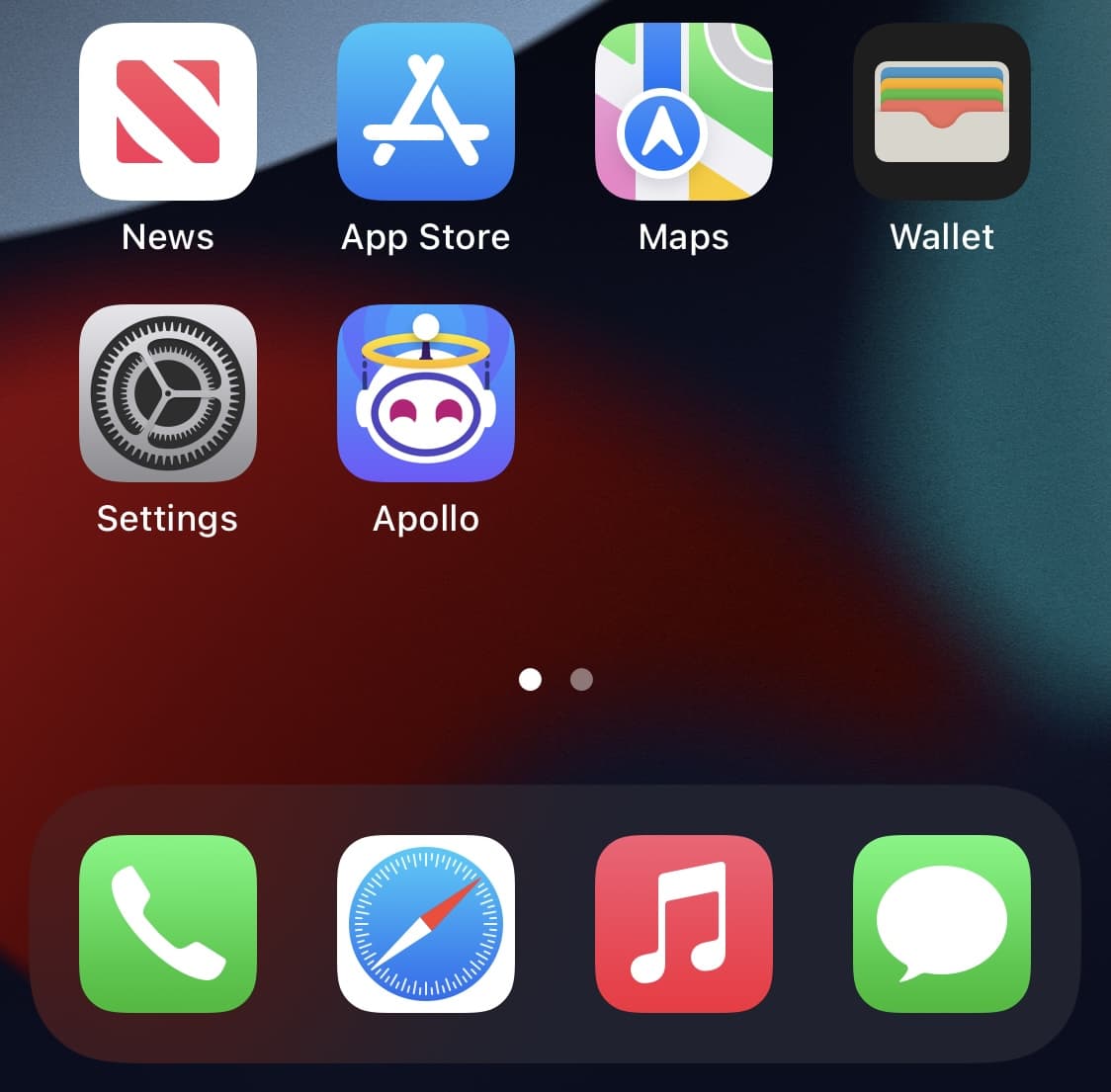 Apollo installed.