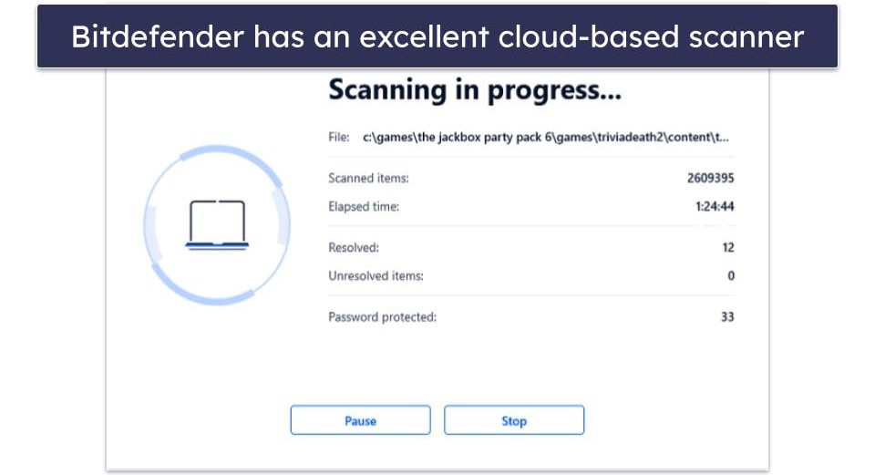 🥇1. Bitdefender — Best Overall Cloud-Based Antivirus