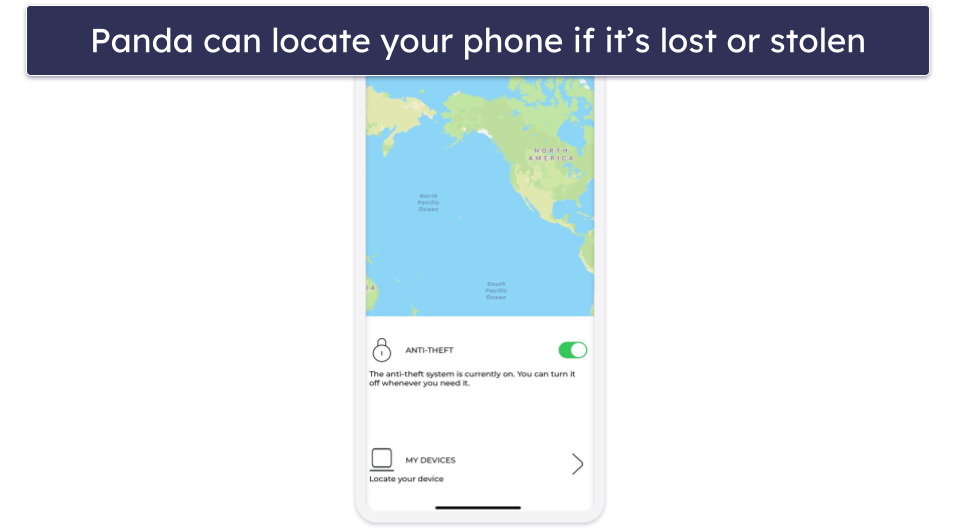 5. Panda Dome for iOS — Precise GPS Tracking &amp; Decent Anti-Theft Tools