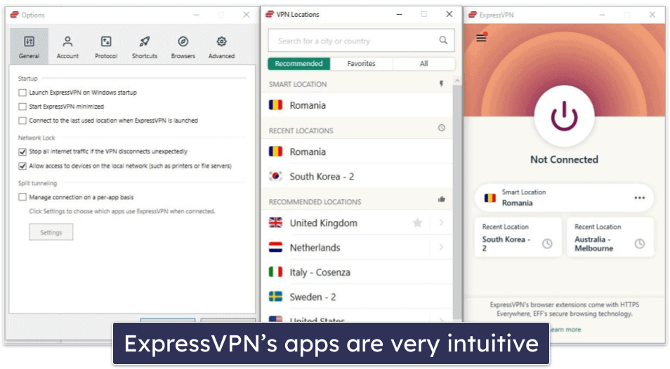 🥇1. ExpressVPN — Best Overall VPN in 2024