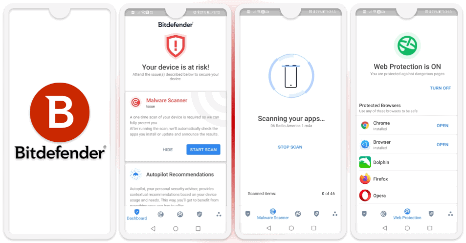 🥈 2. Bitdefender — Cloud Based Malware Scanner for Seamless Protection