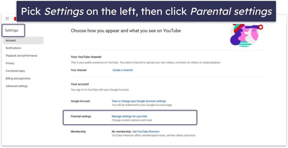 How to Set Up Supervised Experience on YouTube