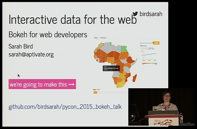 bokay for web developers, python, pycon 2015 videos