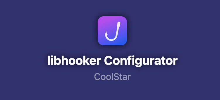 Libhooker configurator banner.