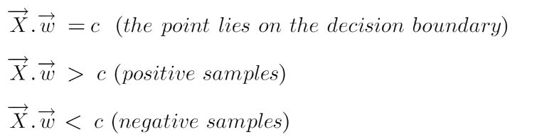 Formula for dot product