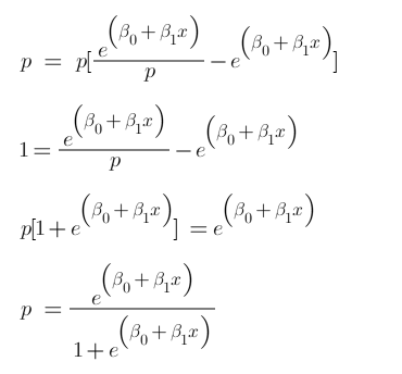 2nd exponent logistic regression