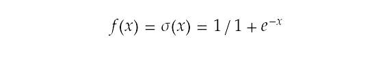 sigmoid function