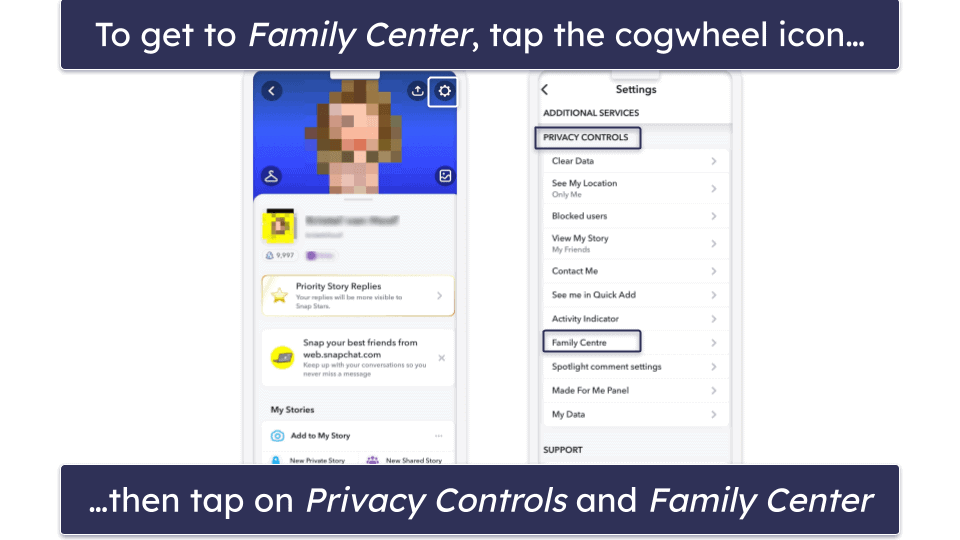 How to Set Parental Controls on Snapchat