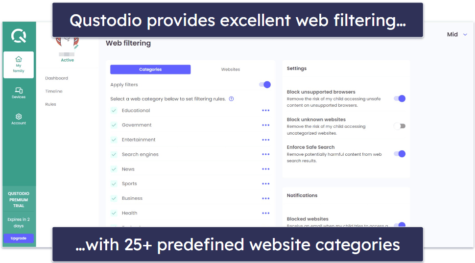 Web Filtering — Net Nanny Comes Out on Top