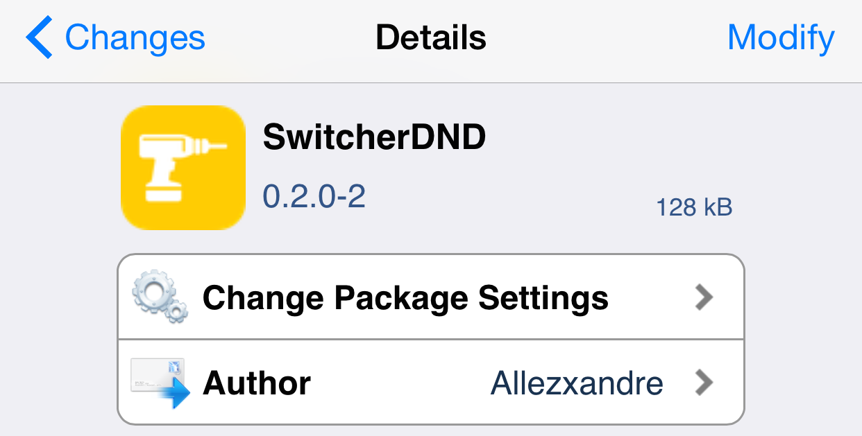 SwitcherDND Cydia