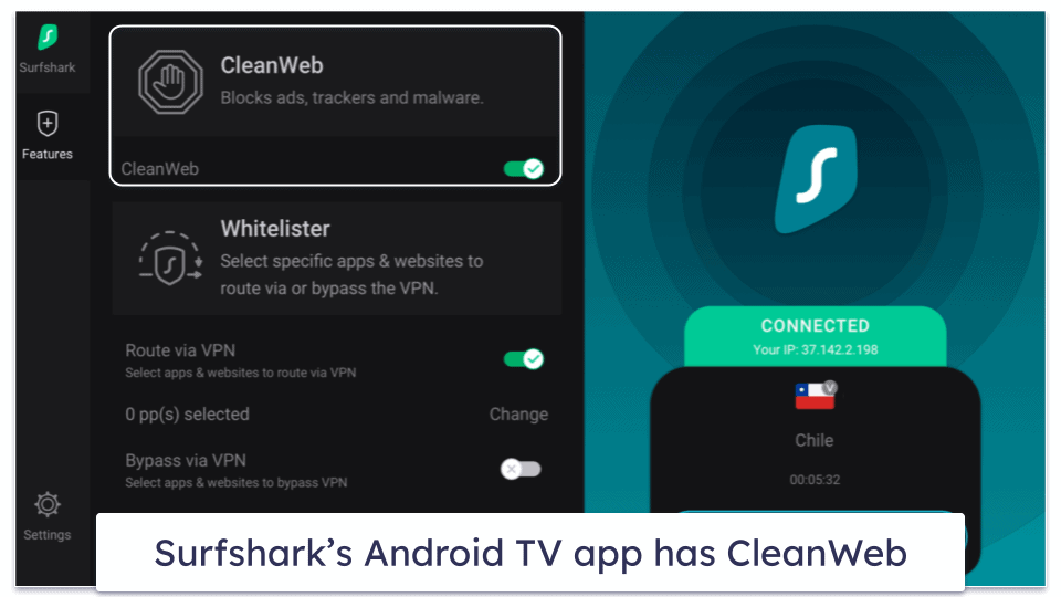 🥉3. Surfshark — Beginner-Friendly VPN for Large Families