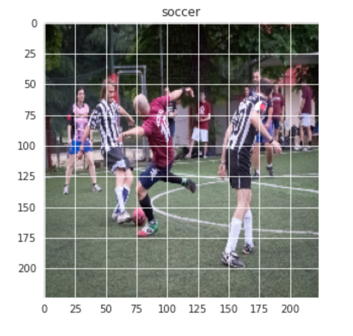 Image Classifier - Soccer