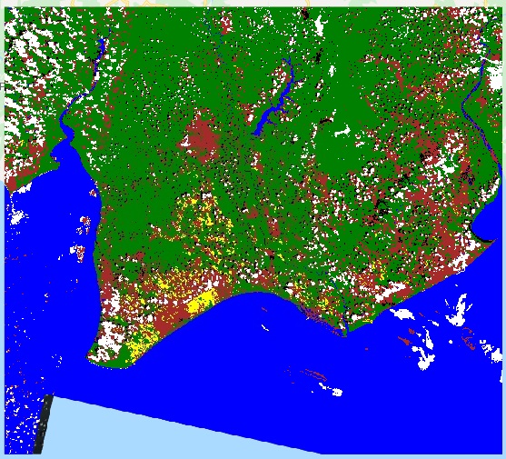 Land Cover Classification using CART (smileCART)