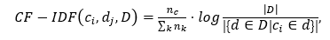 Embedding without any Training -  idf